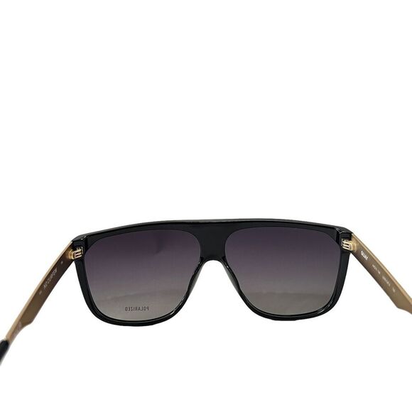 Quay Australia No Curfew Shield Sunglasses Black Smoke Polarized main image 6